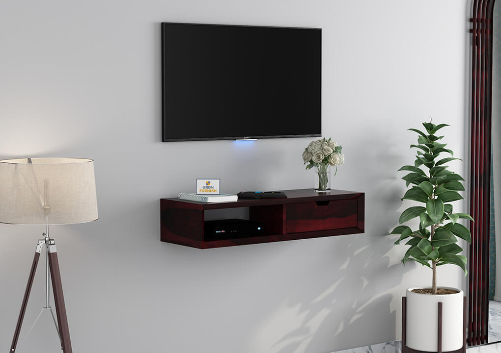 Gabin With Drawer Wall Mount Tv Unit - Urbnfurnish