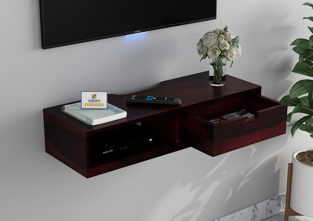 Gabin With Drawer Wall Mount Tv Unit - Urbnfurnish