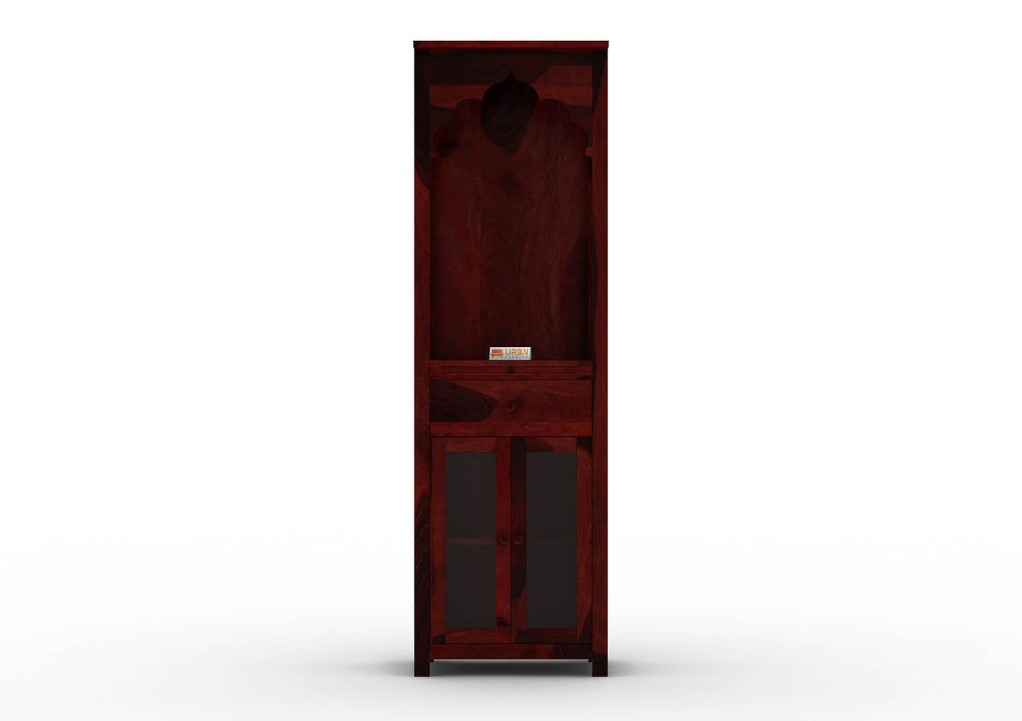 Ganpati Home Temple (Honey Finish) - Urbnfurnish