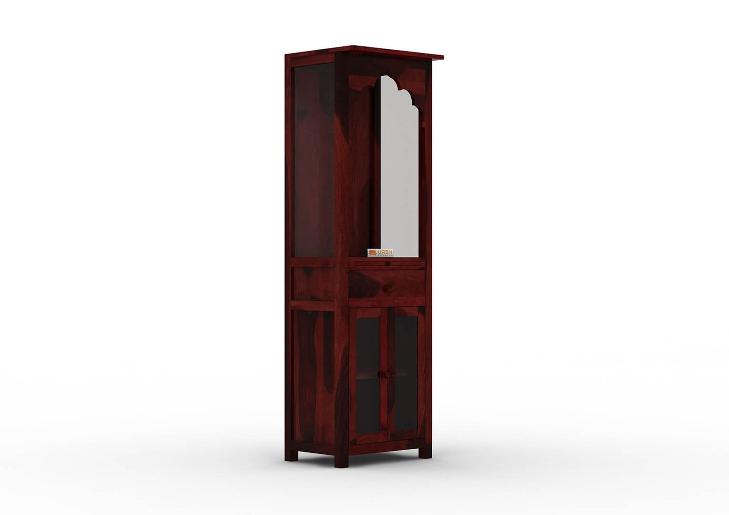 Ganpati Home Temple (Honey Finish) - Urbnfurnish