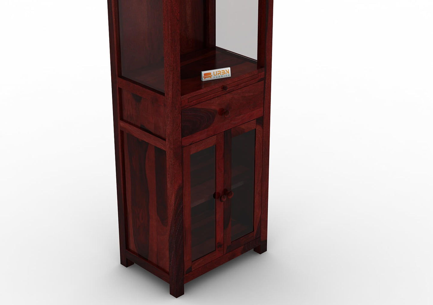 Ganpati Home Temple (Honey Finish) - Urbnfurnish
