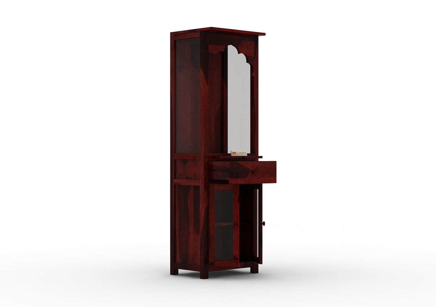 Ganpati Home Temple (Honey Finish) - Urbnfurnish