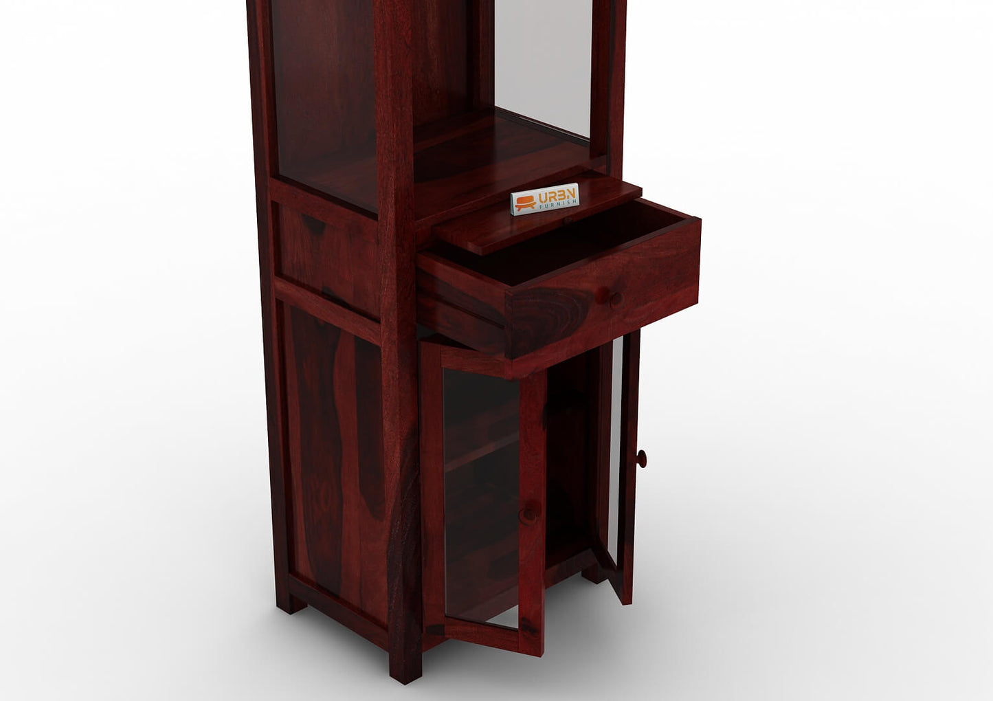 Ganpati Home Temple (Honey Finish) - Urbnfurnish