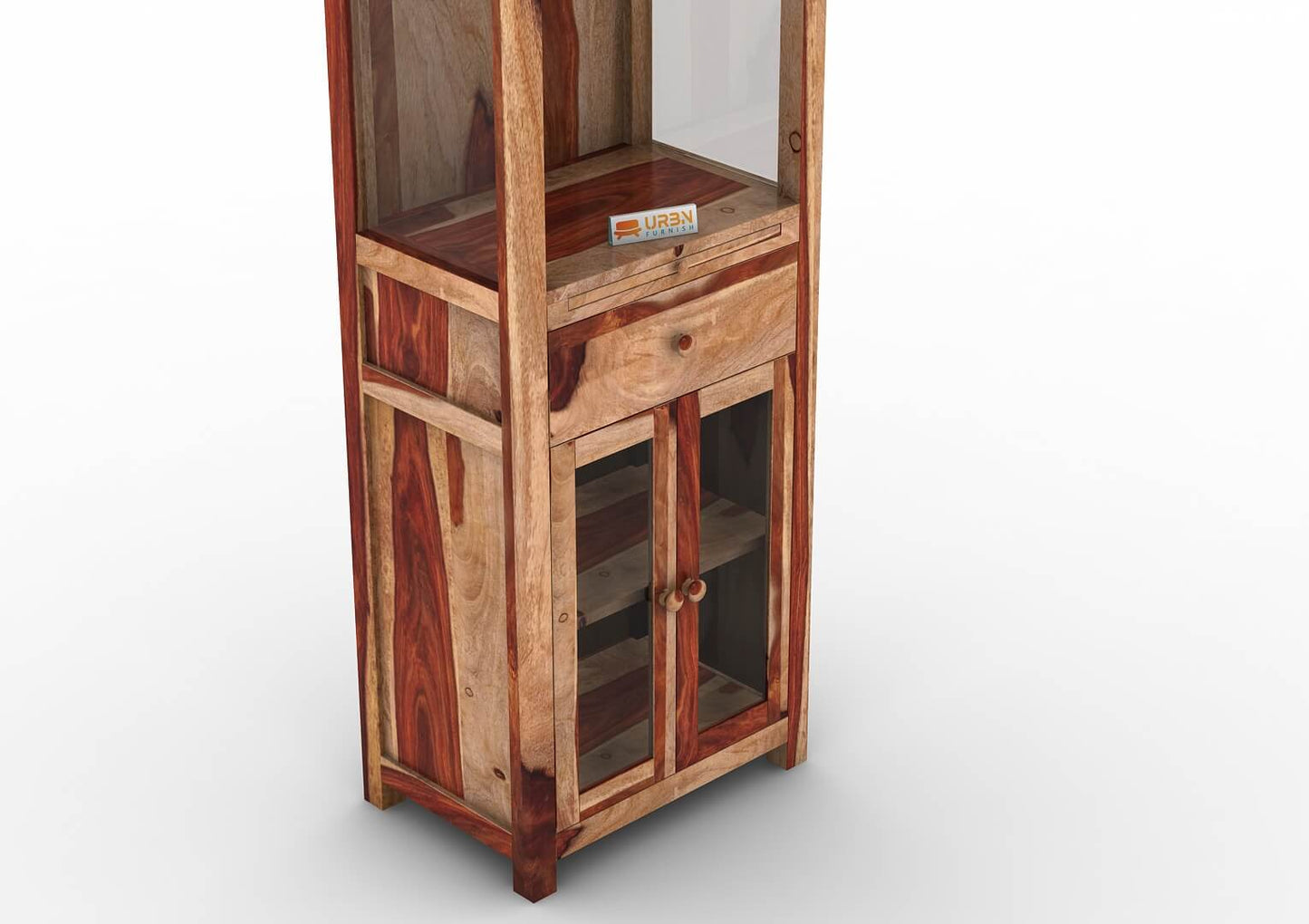 Ganpati Home Temple (Honey Finish) - Urbnfurnish