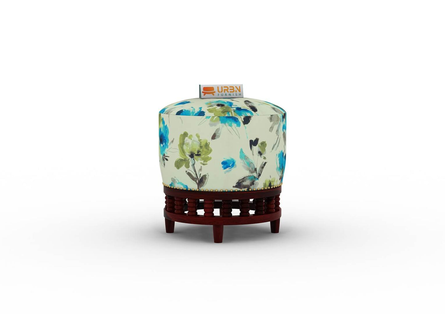 Echo Stool (Printed Fabric) - Urbnfurnish