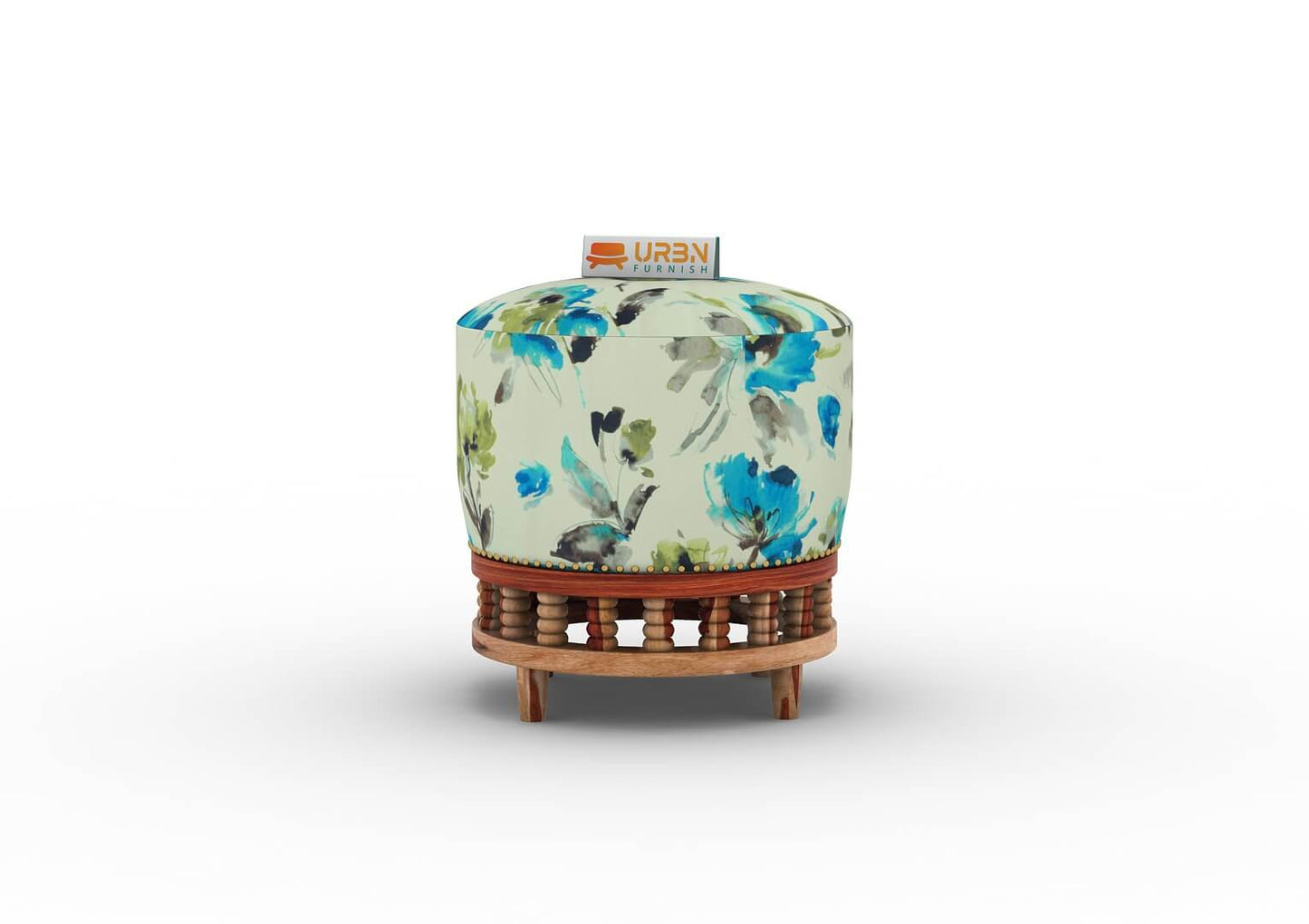 Echo Stool (Printed Fabric) - Urbnfurnish