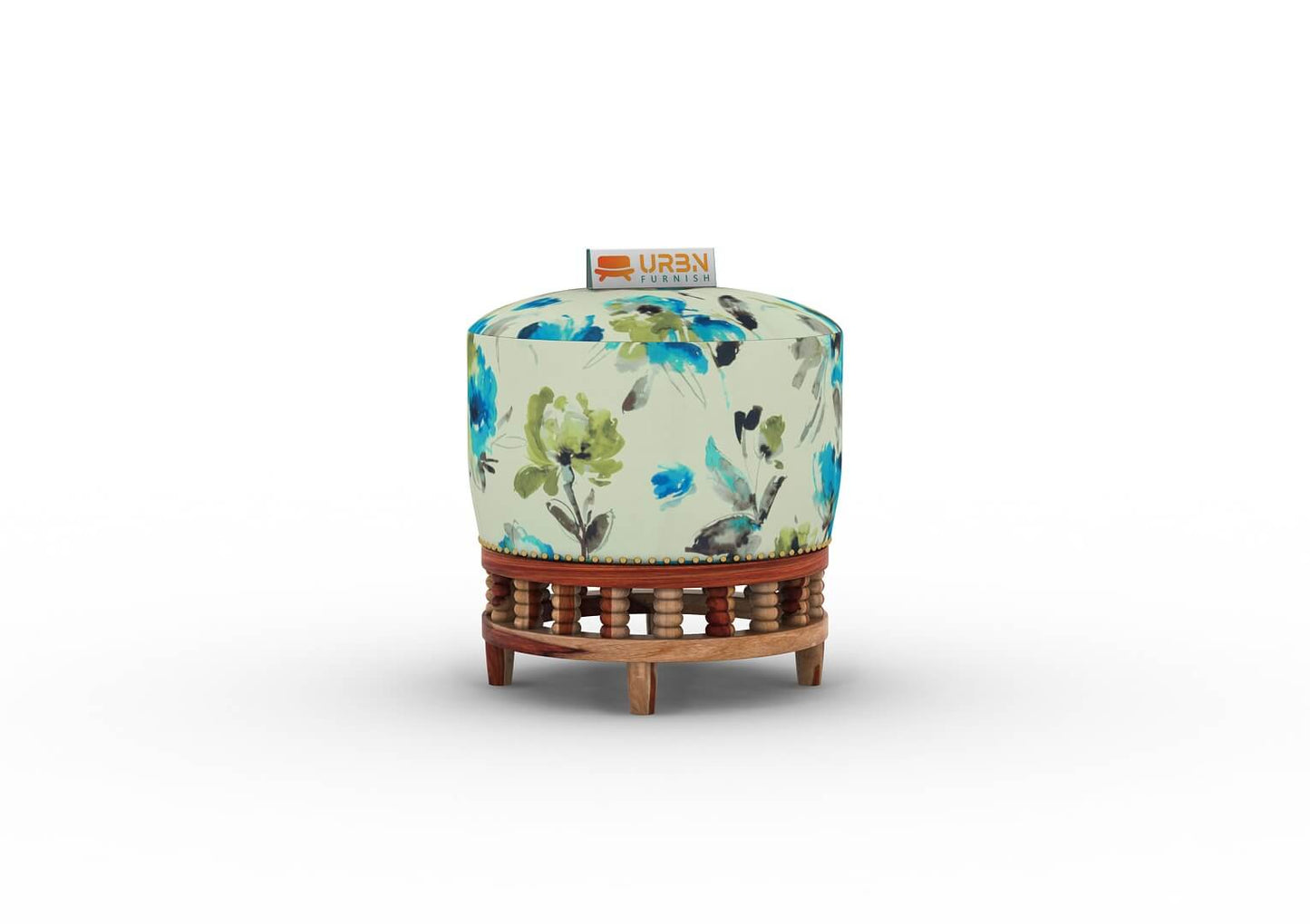 Echo Stool (Printed Fabric) - Urbnfurnish