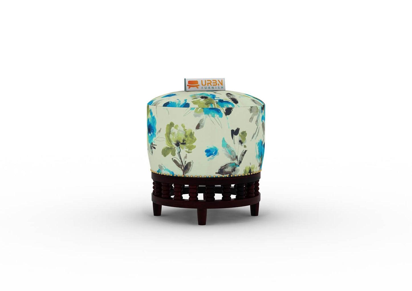 Echo Stool (Printed Fabric) - Urbnfurnish