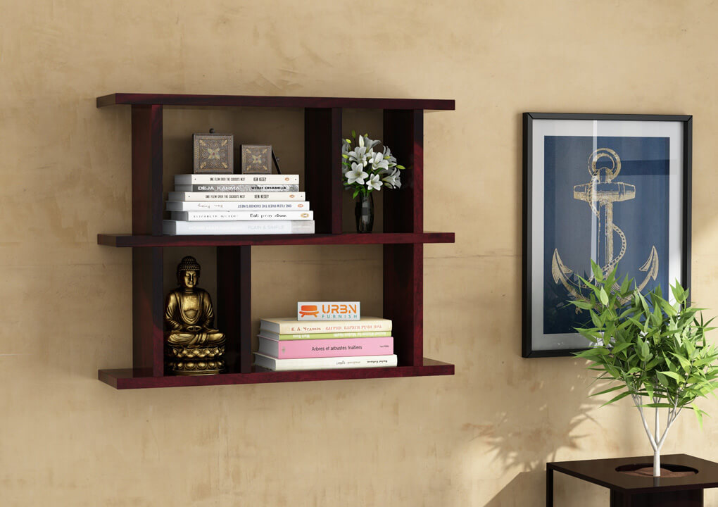 Haban Wall Shelf - Urbnfurnish