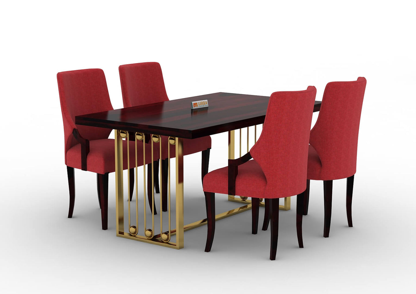 Halcyon-4-Seater-Dining-Set-Golden-Walnut-Red_3