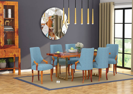 Halcyon-6-Seater-Dining-Set-Golden-Honey-Blue_1