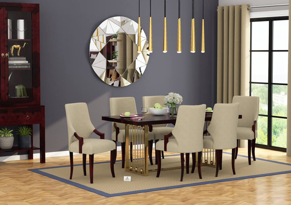 Halcyon-6-Seater-Dining-Set-Golden-Walnut-Ivory_1