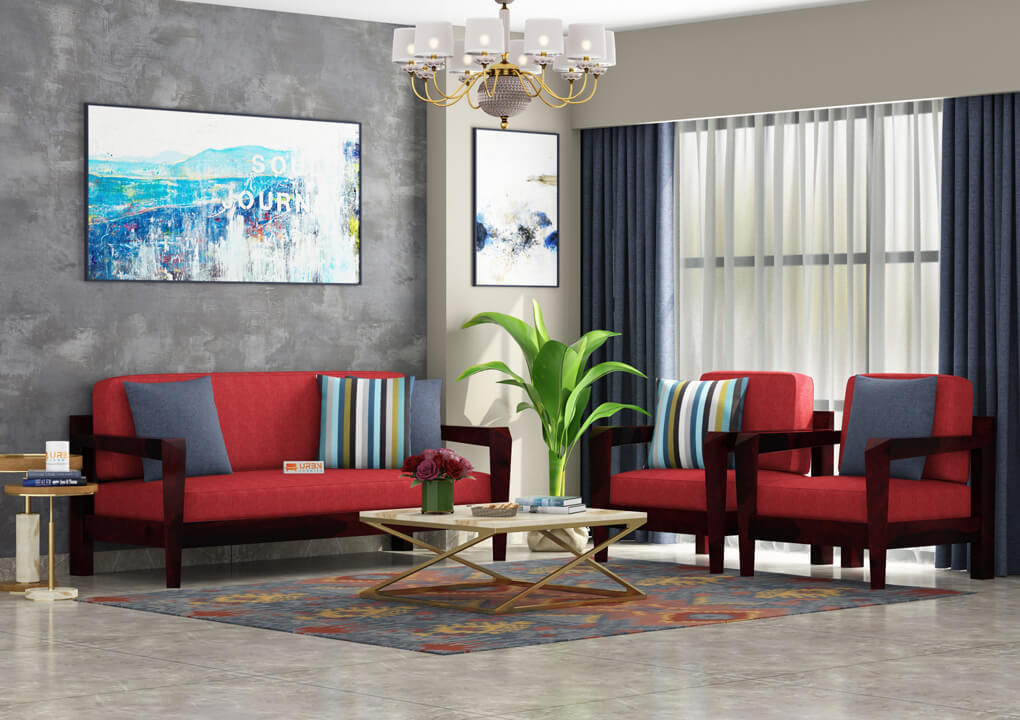 Hampton-Wooden-3-1-1-Sofa-Set-Walnut-Red_1