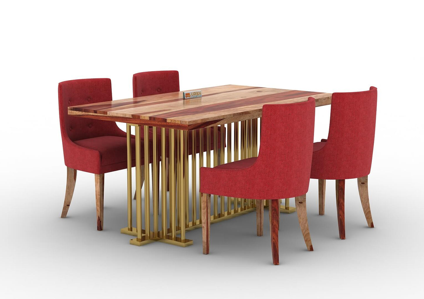 Irenic-4-Seater-Dining-Set-Golden-Natural-Red_3