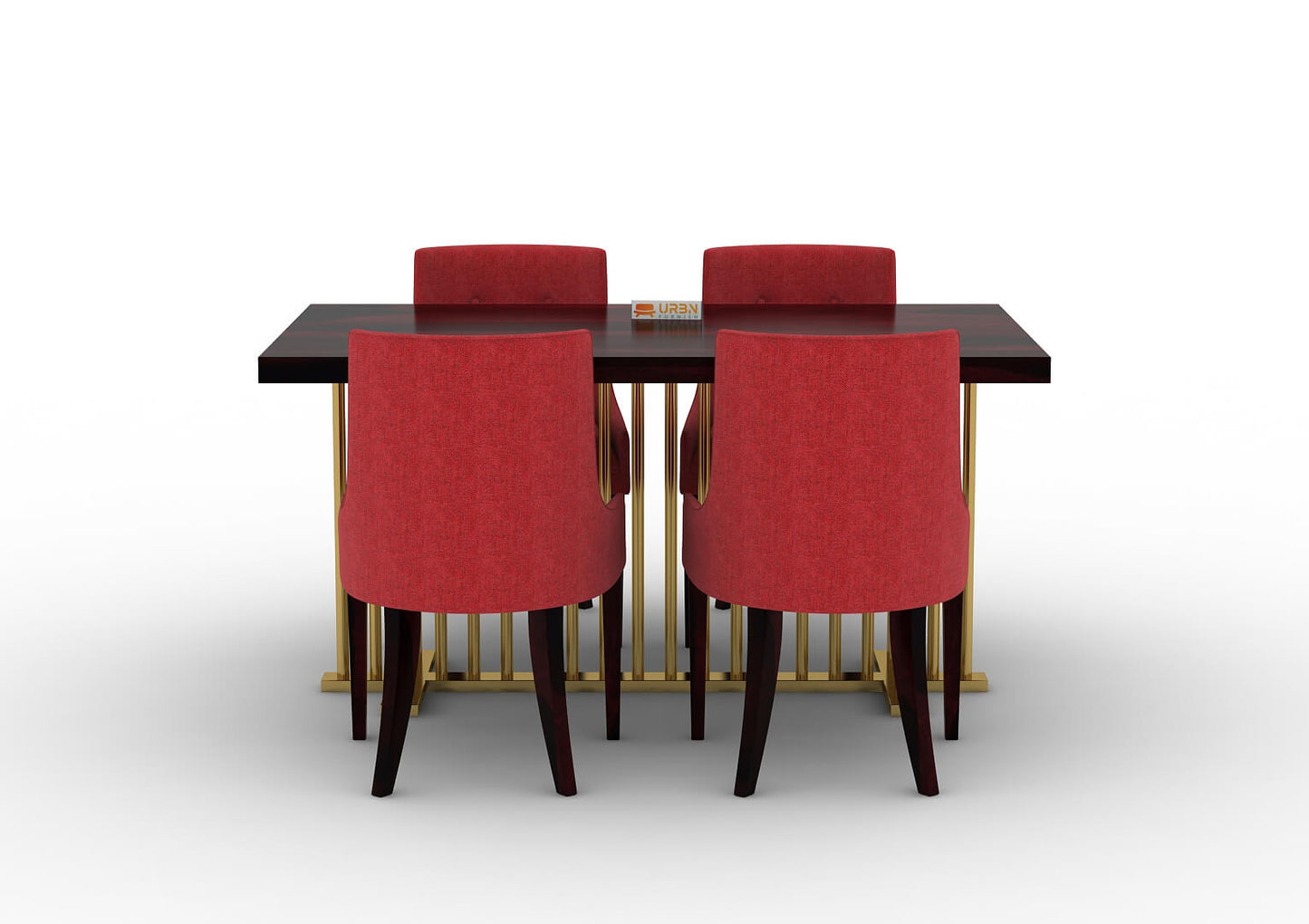 Irenic-4-Seater-Dining-Set-Golden-Walnut-Red_2