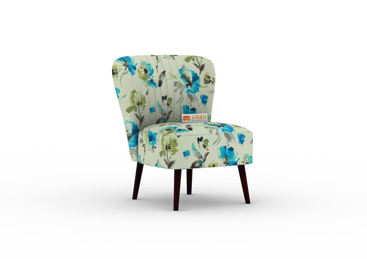 Jixi Lounge Chair (Printed Fabric) - Urbnfurnish