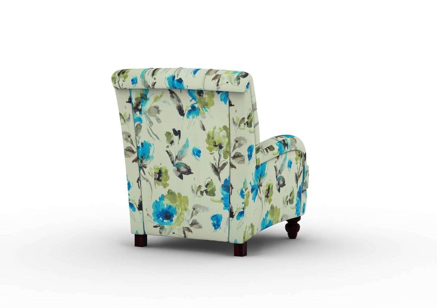 Joetsu Lounge Chair (Printed Fabric) - Urbnfurnish
