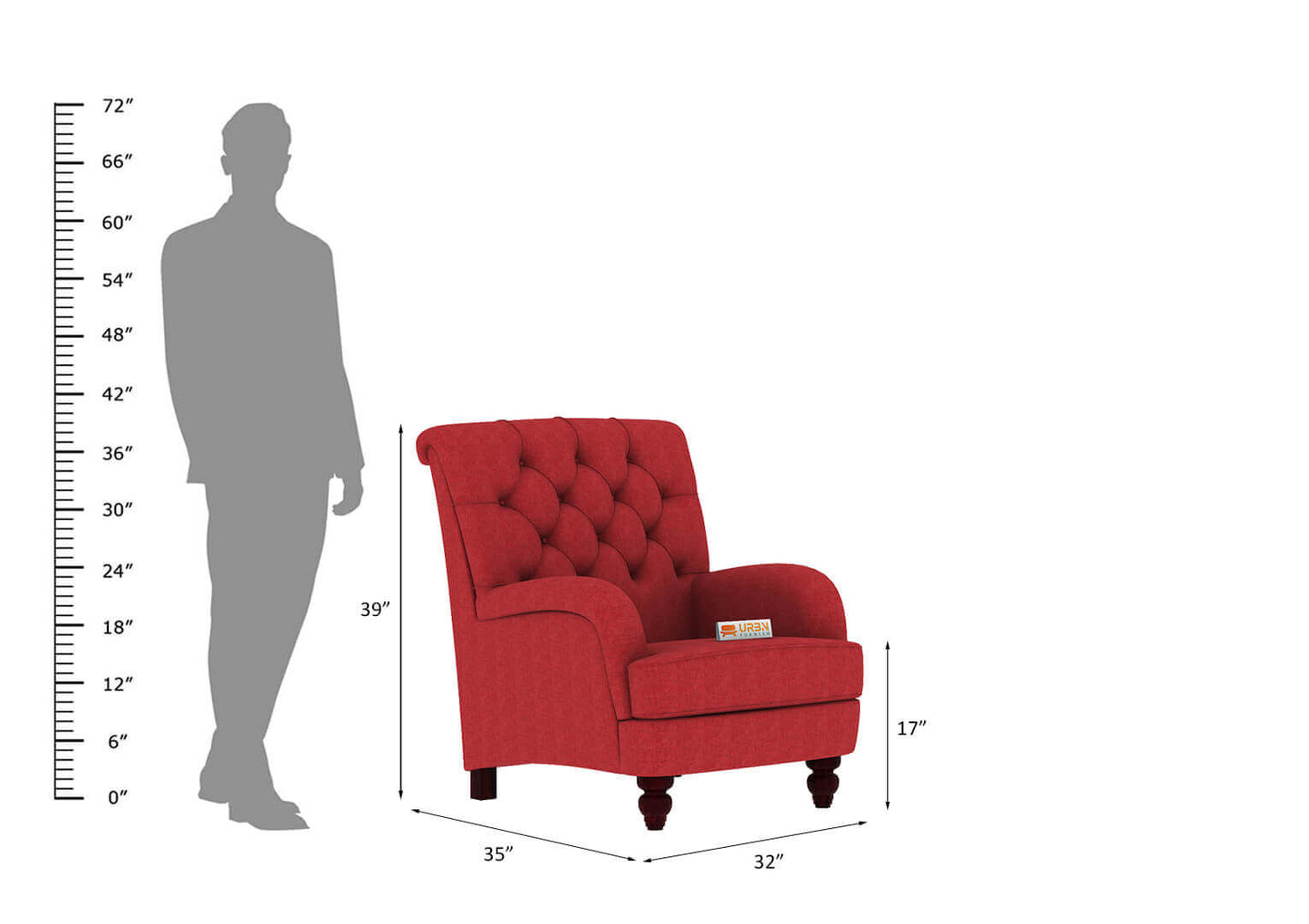 Joetsu Lounge Chair - Urbnfurnish