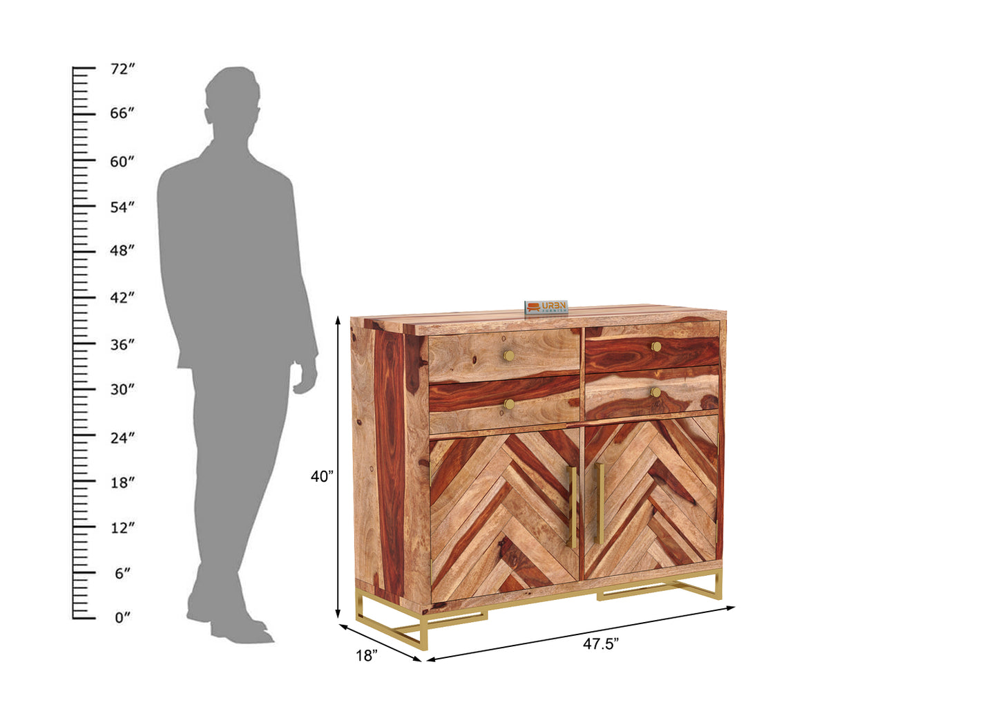 Kalinaw Chest Of Drawer - Urbnfurnish