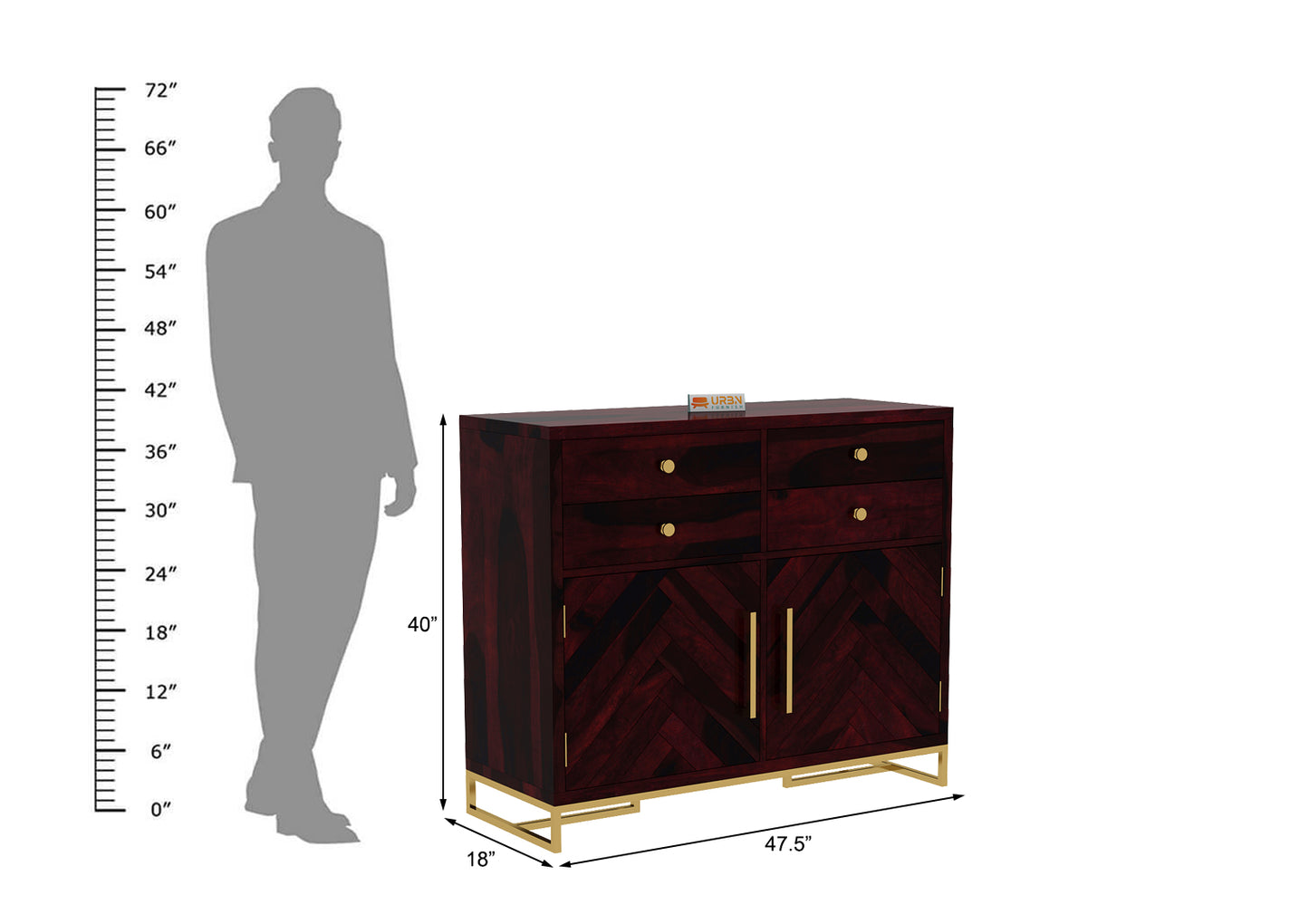 Kalinaw Chest Of Drawer - Urbnfurnish