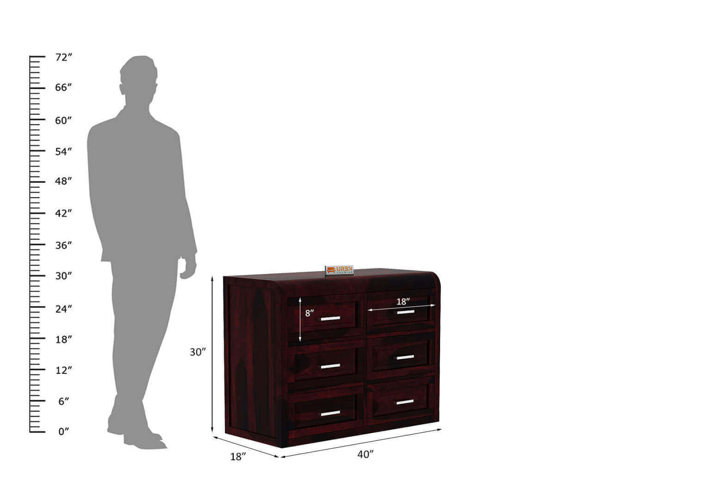 Kilig Chest Of Drawer - Urbnfurnish
