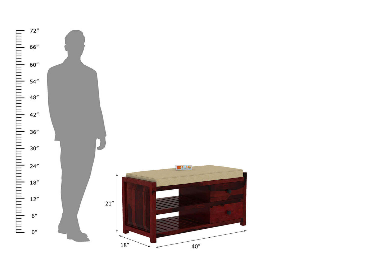 Knavery Shoe Rack - Urbnfurnish