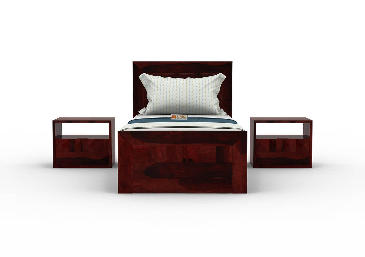 La-Amara-Single-Bed-Mahogany_2