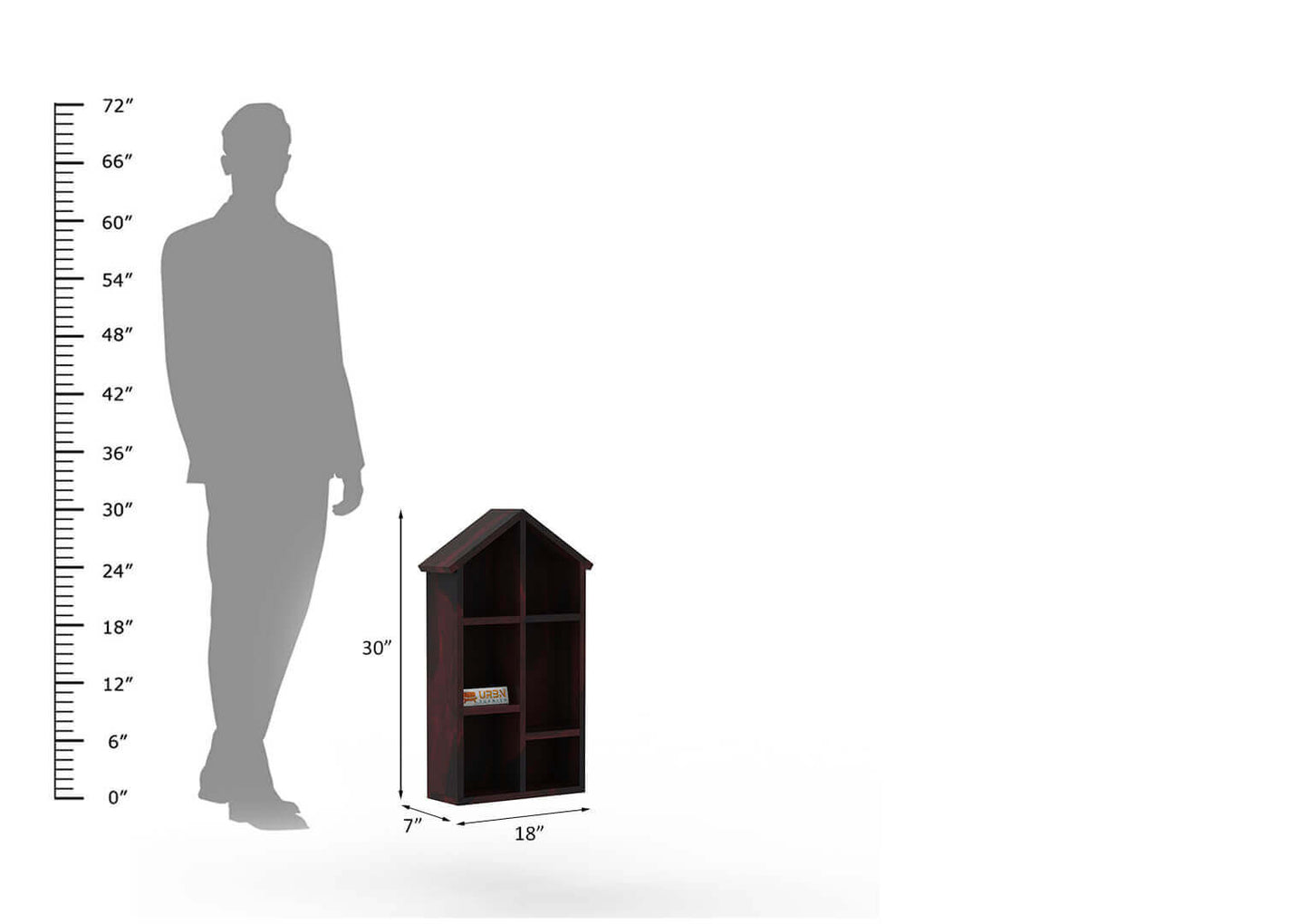 Mabaya Wall Shelf - Urbnfurnish
