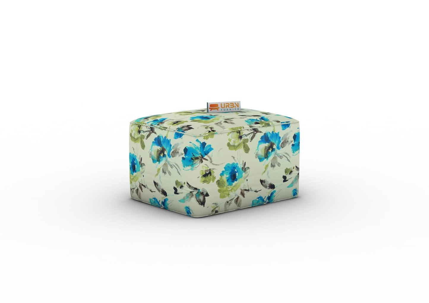 Maive Pouffe (Printed Fabric) - Urbnfurnish