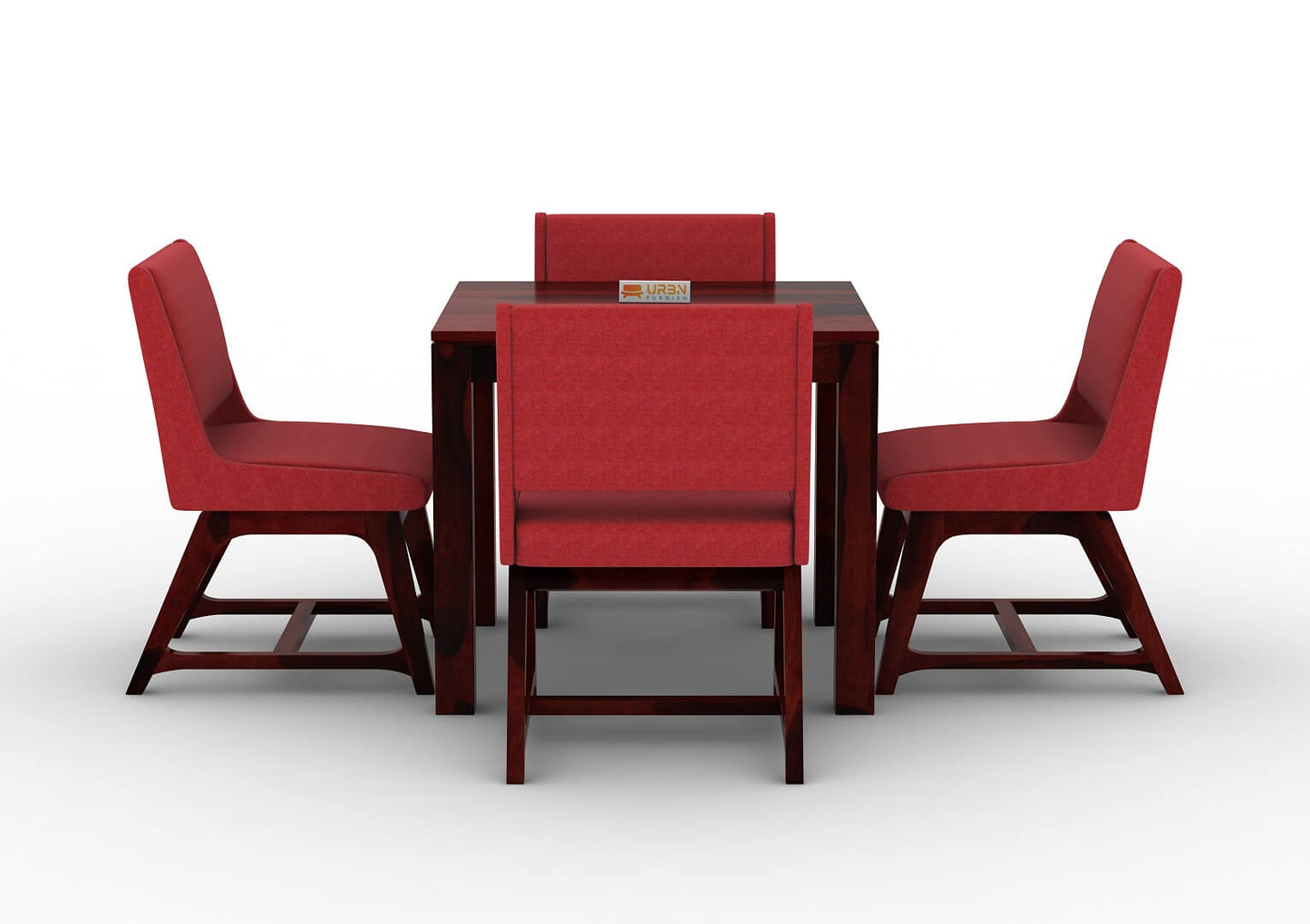 Maple-4-Seater-Dining-Set-Mahogany-Red_2