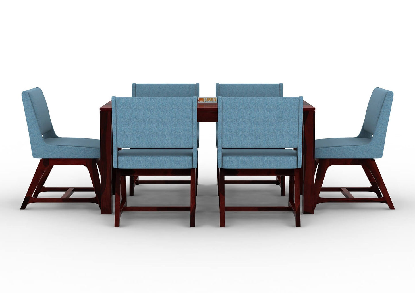Maple-6-Seater-Dining-Set-Mahogany-Blue_2