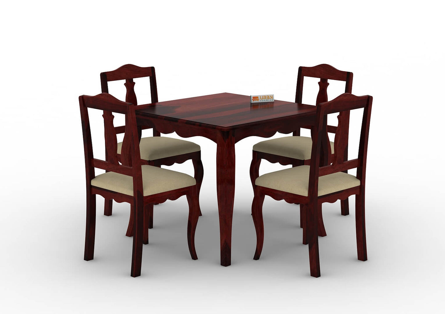 Mehavi-4-Seater-Dining-Set-Cushioned-Mahogany-Ivory_3
