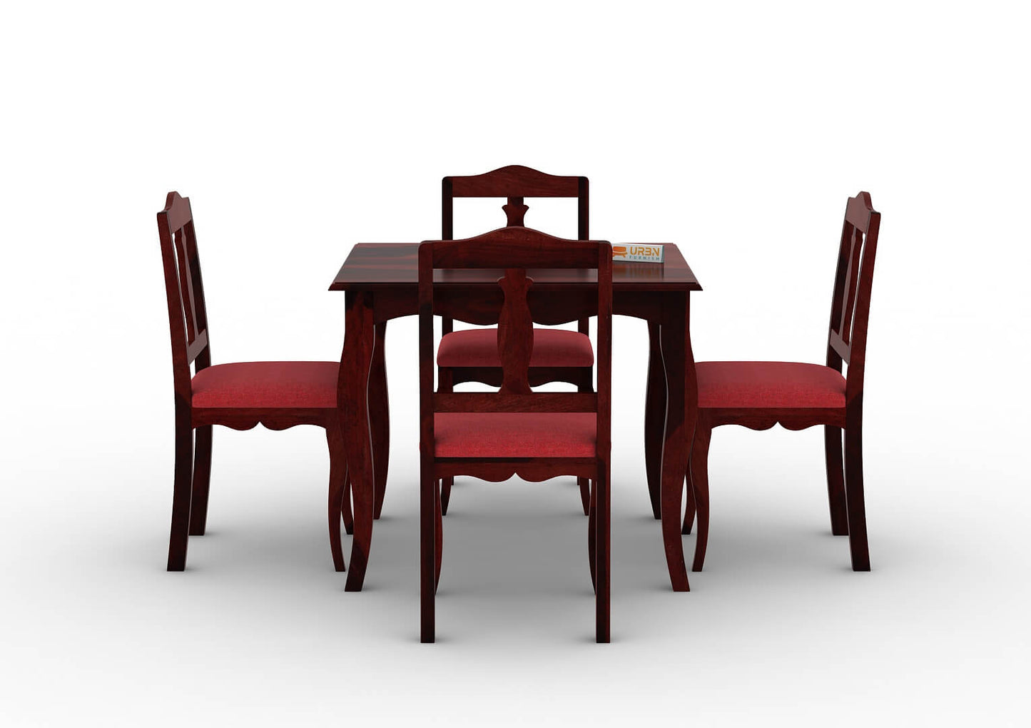 Mehavi-4-Seater-Dining-Set-Cushioned-Mahogany-Red_2