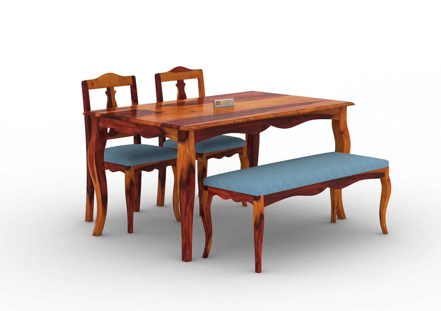 Mehavi-4-Seater-Dining-Set-With-Bench-Cushioned-Honey-Blue_3