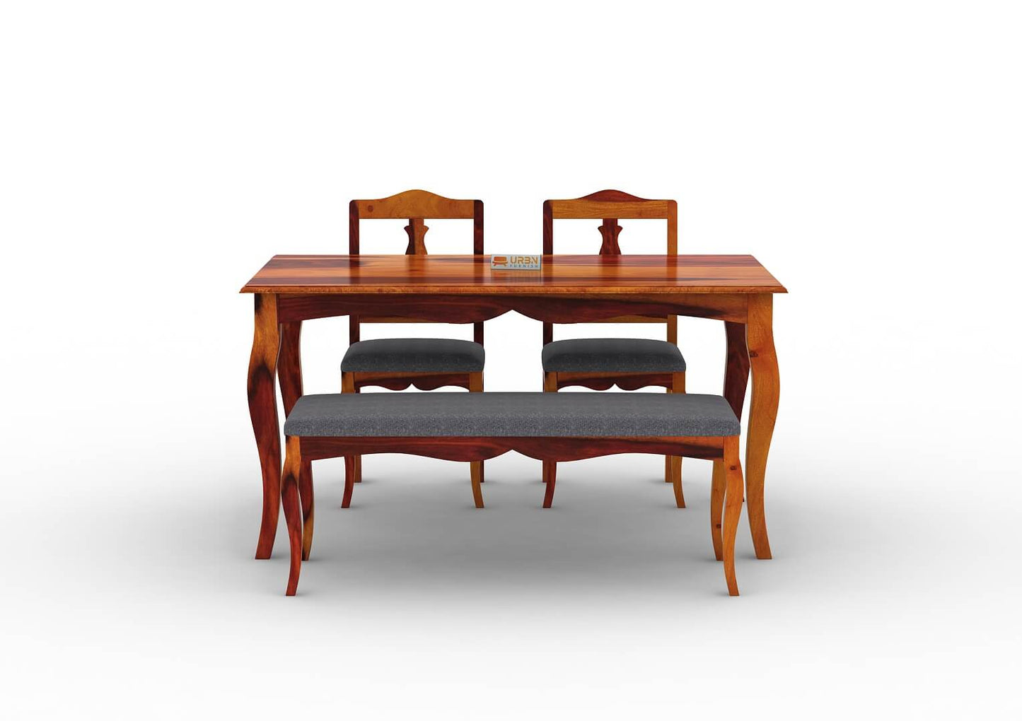 Mehavi-4-Seater-Dining-Set-With-Bench-Cushioned-Honey-Gray_2