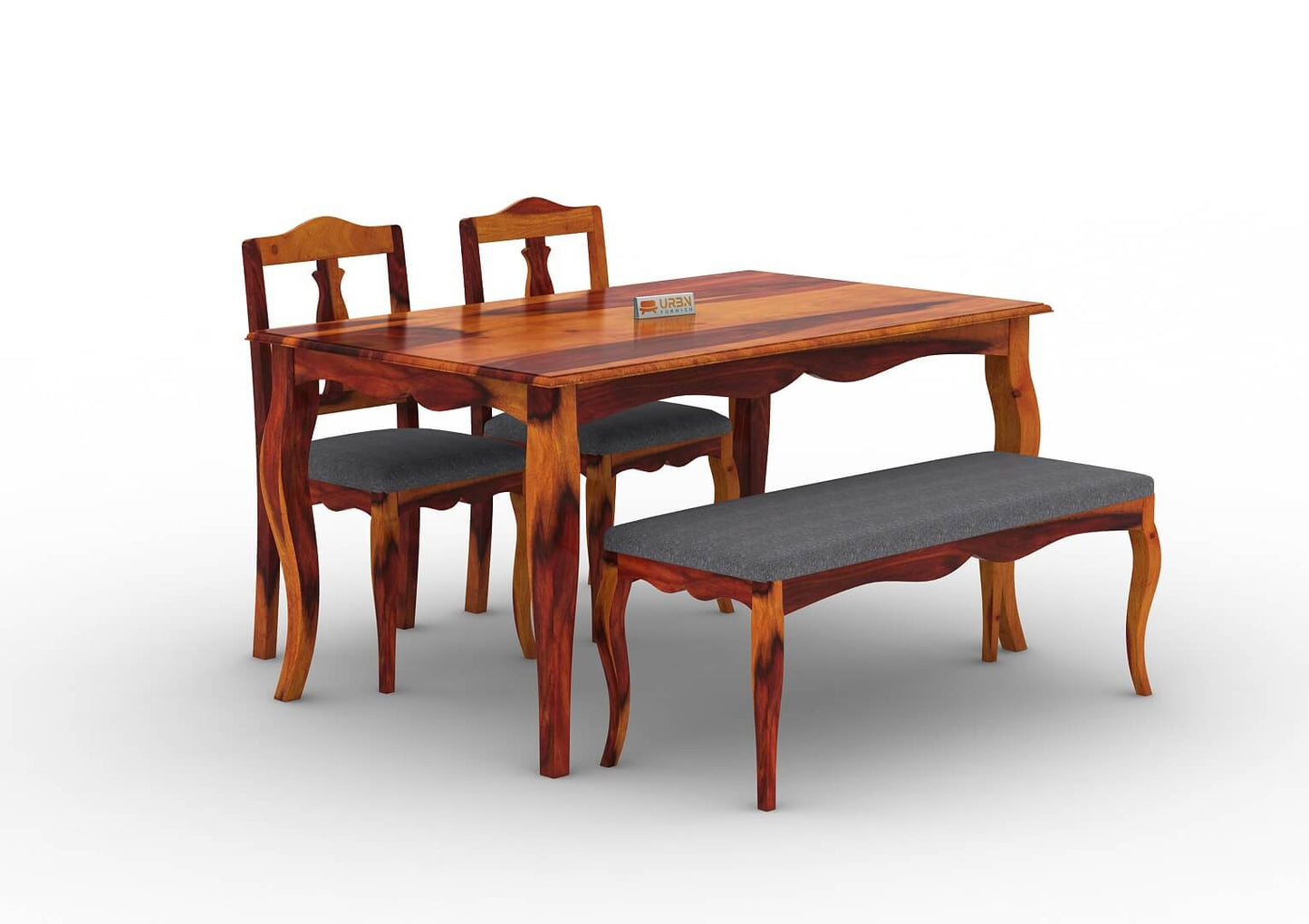 Mehavi-4-Seater-Dining-Set-With-Bench-Cushioned-Honey-Gray_3