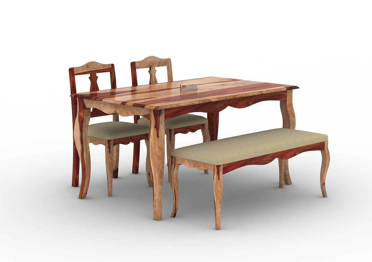 Mehavi-4-Seater-Dining-Set-With-Bench-Cushioned-Natural-Ivory_3