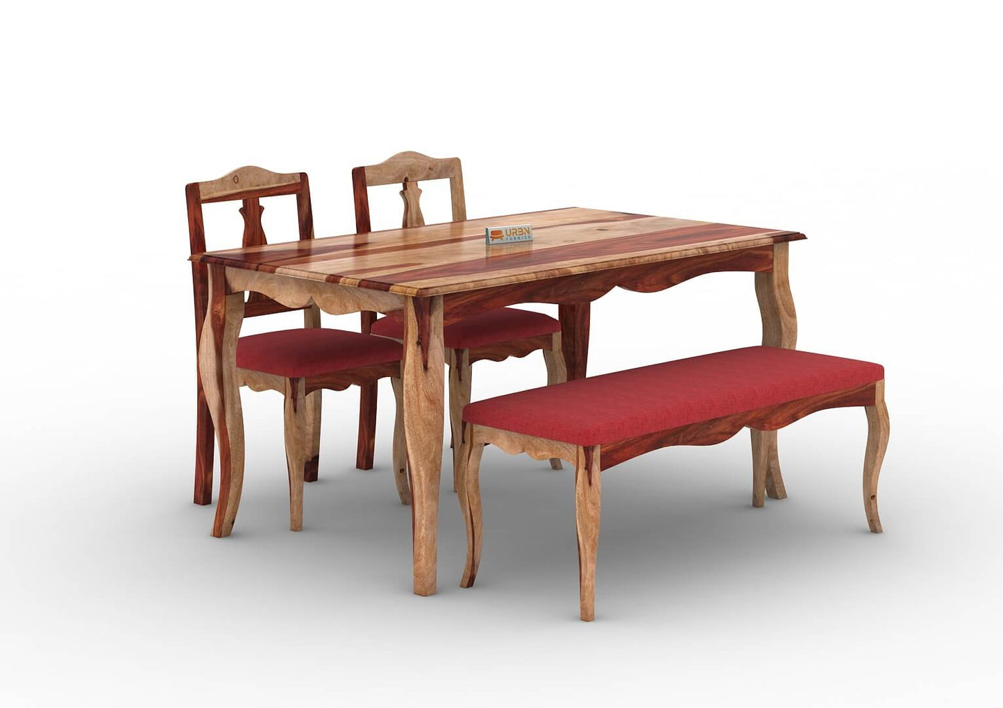 Mehavi-4-Seater-Dining-Set-With-Bench-Cushioned-Natural-Red_3