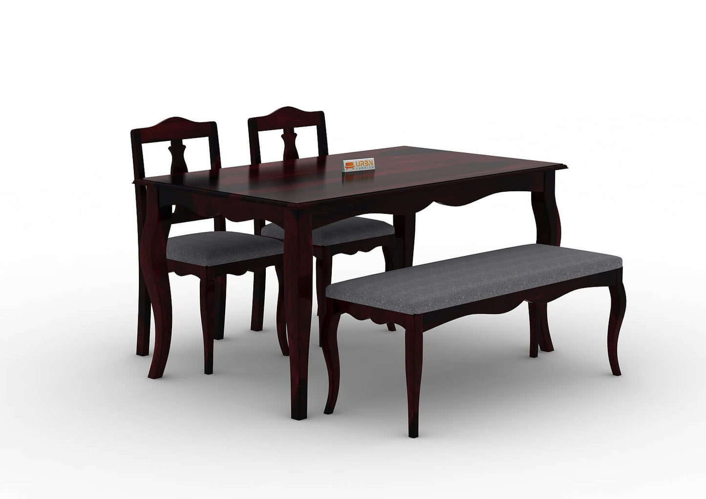 Mehavi-4-Seater-Dining-Set-With-Bench-Cushioned-Walnut-Gray_3