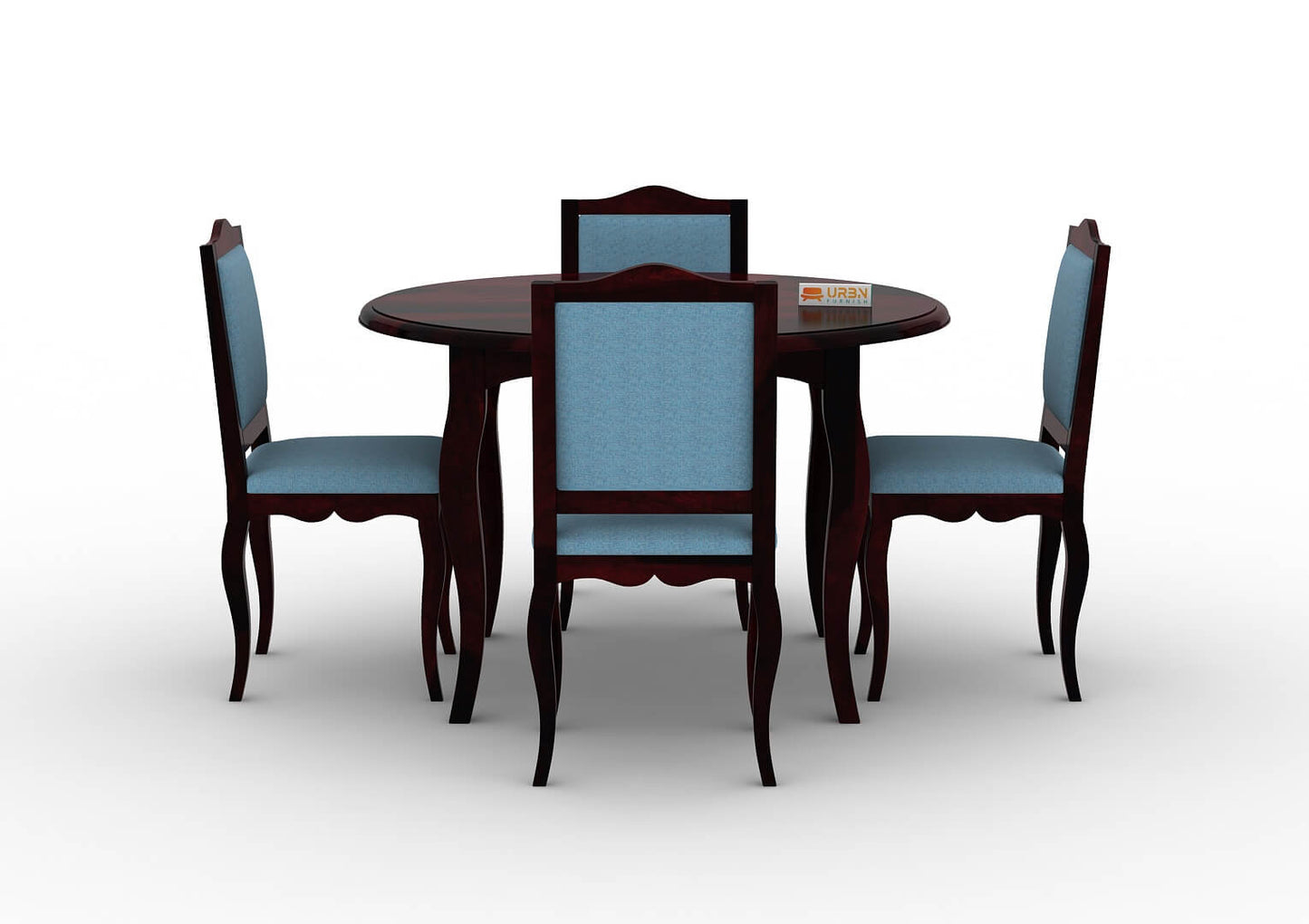 Mehavi-4-Seater-Round-Dining-Set-Walnut-Blue_2