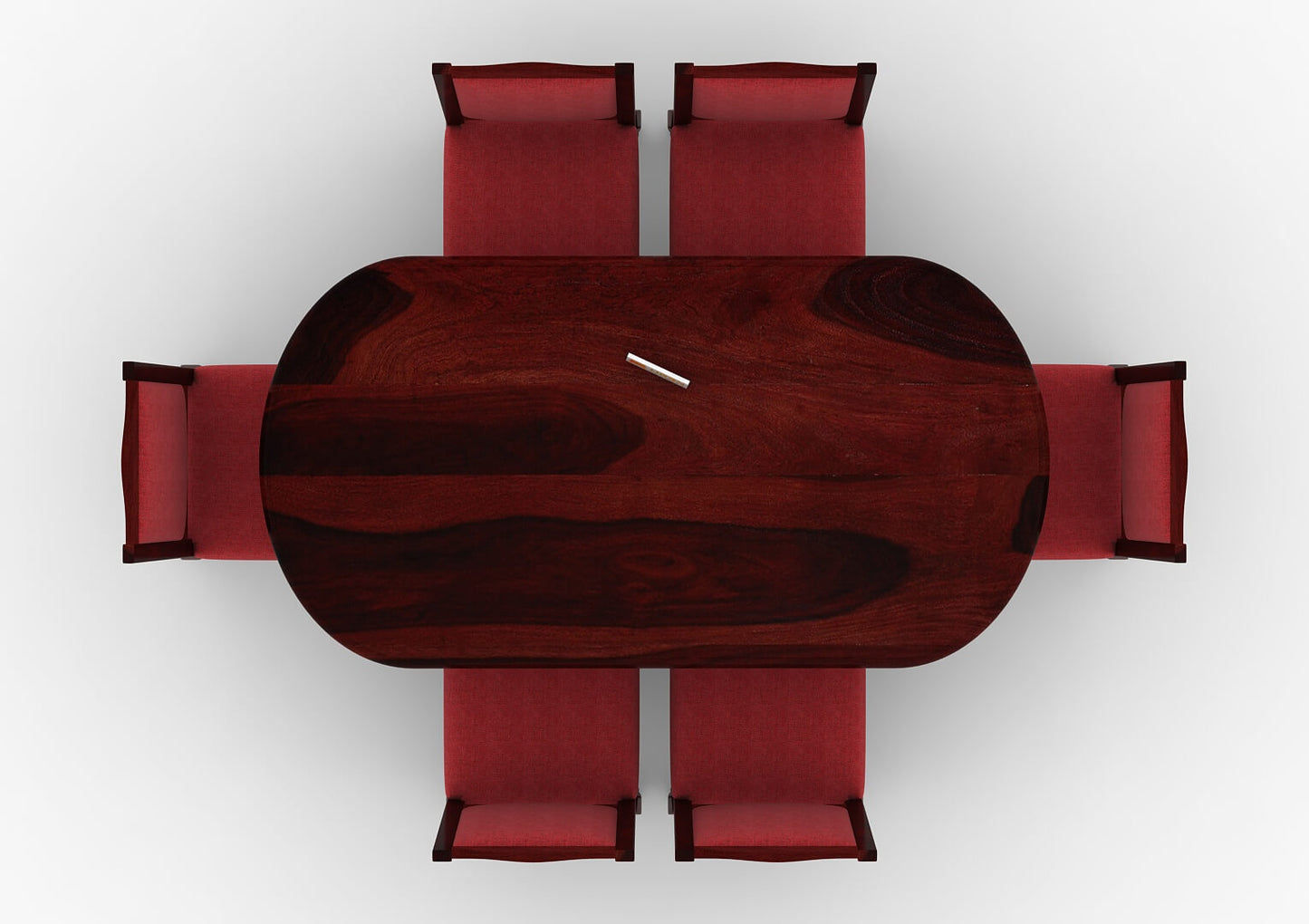 Mehavi-6-Seater-Oval-Dining-Set-Mahogany-Red_4