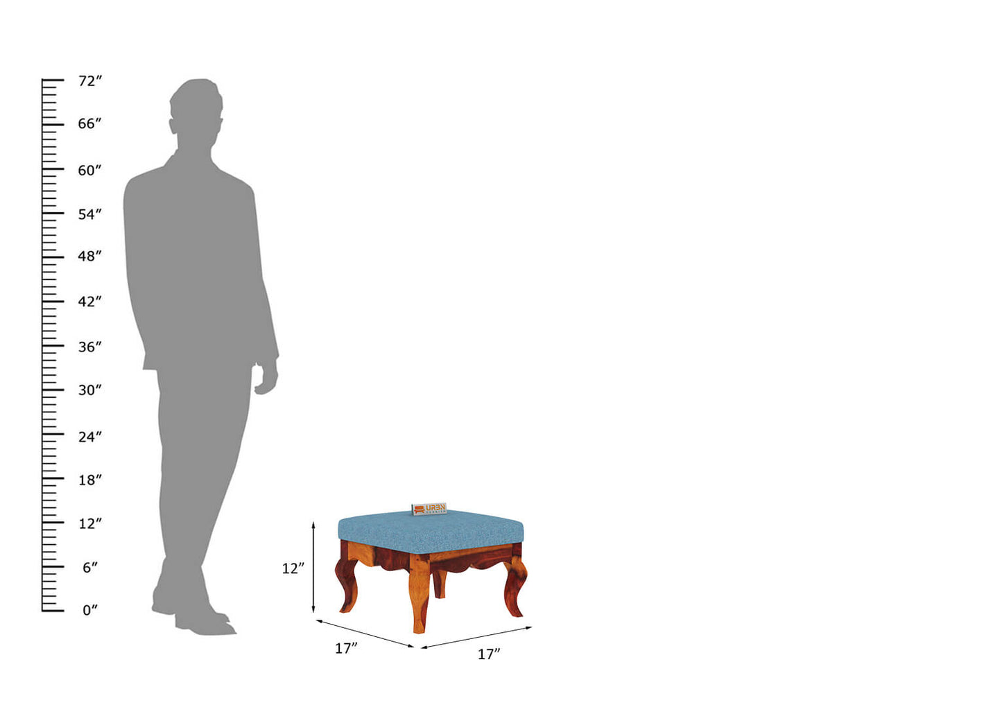 Mehavi Foot Stool - Urbnfurnish