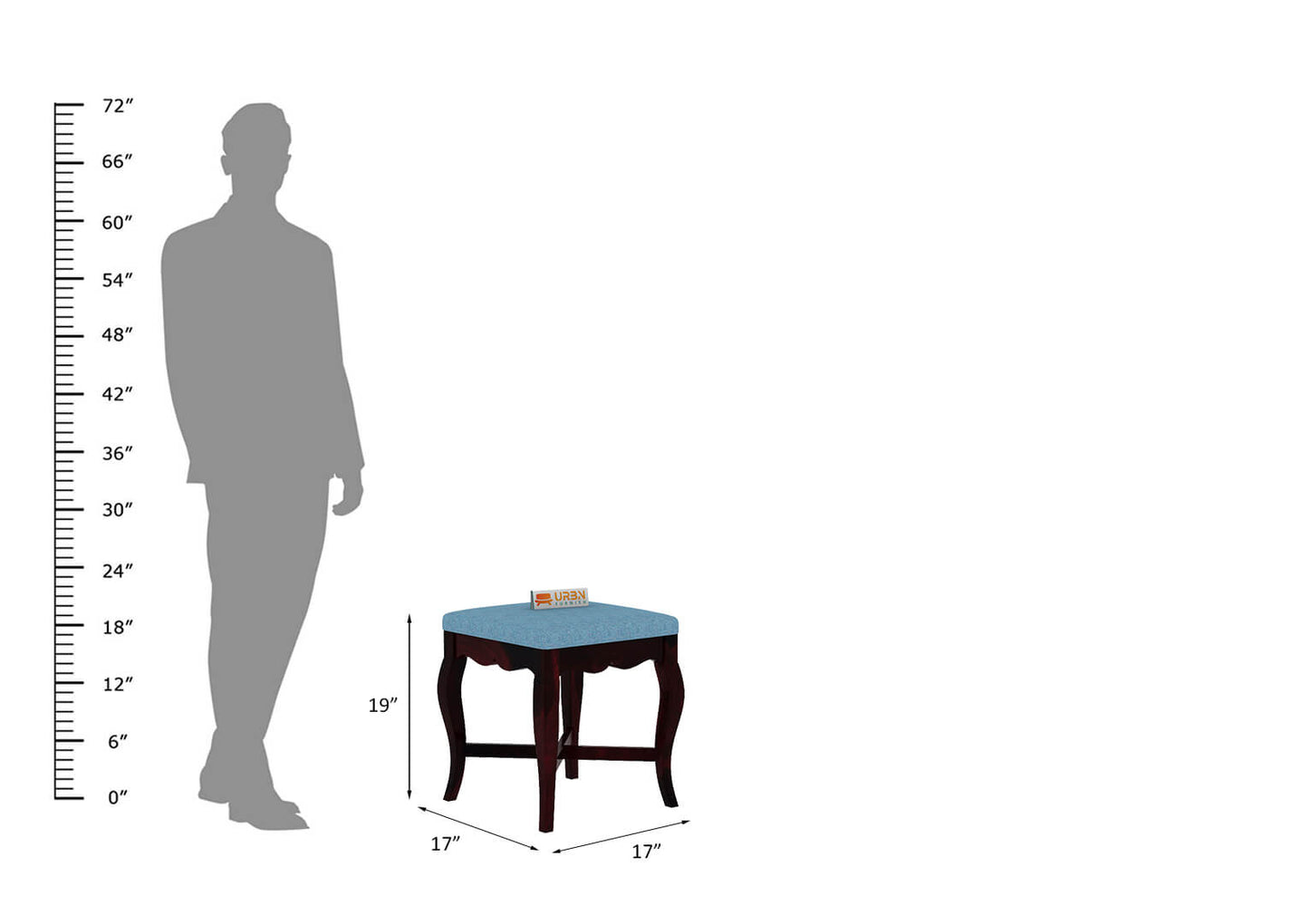 Mehavi Stool - Urbnfurnish