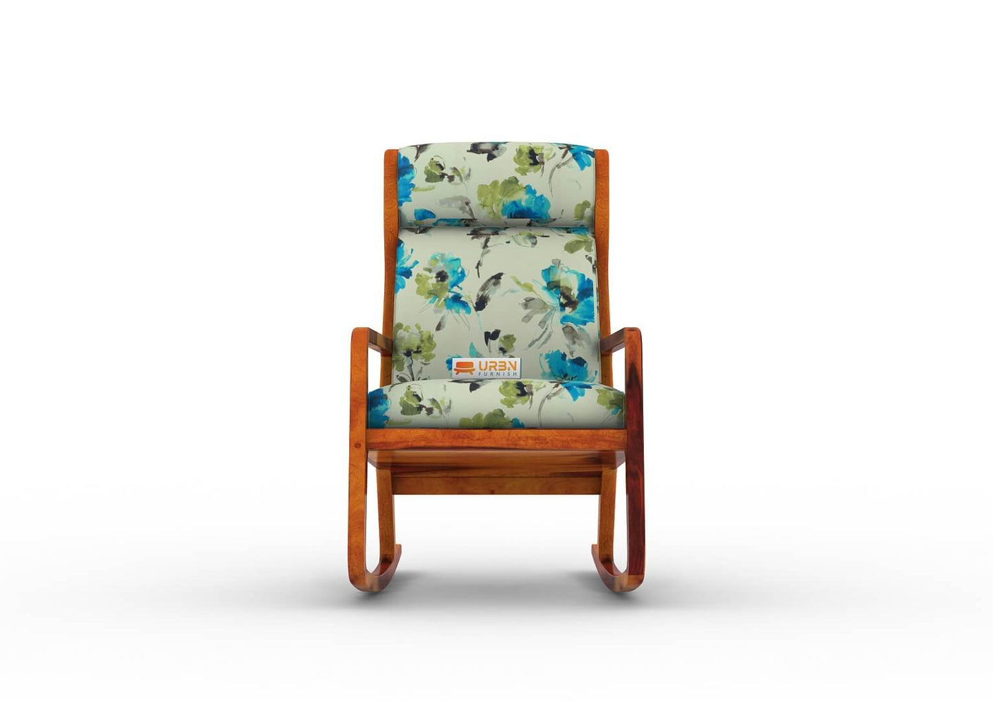 Metanoia Rocking Chair (Printed Fabric) - Urbnfurnish
