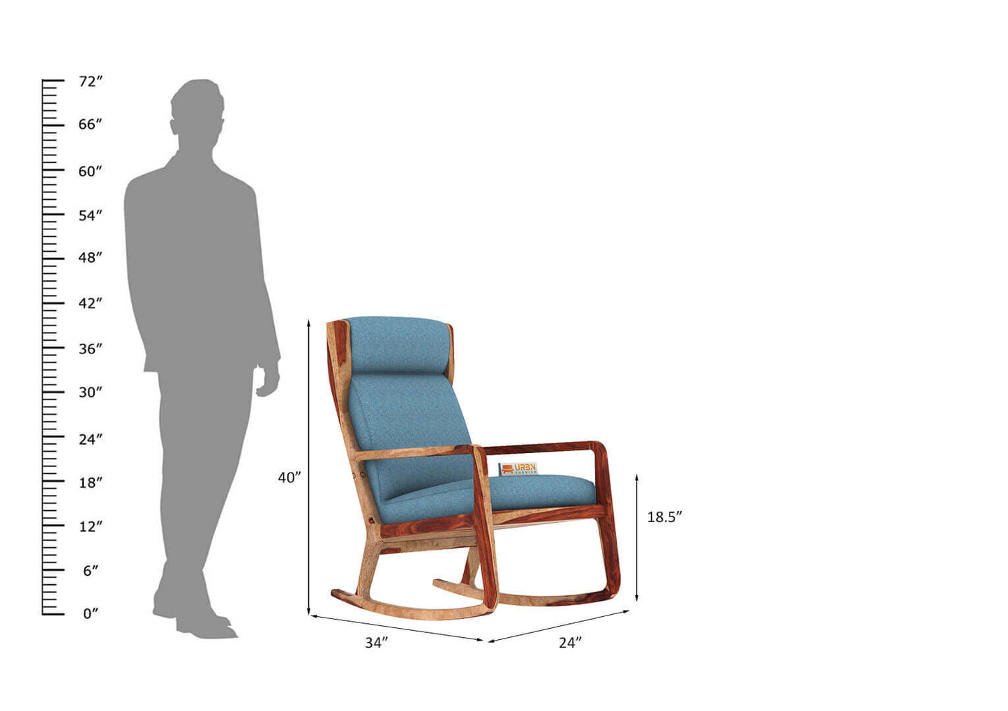 Metanoia Rocking Chair - Urbnfurnish