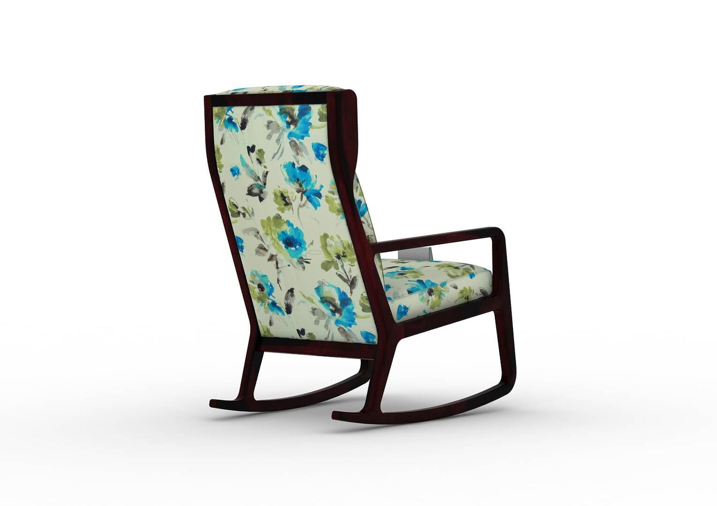 Metanoia Rocking Chair (Printed Fabric) - Urbnfurnish
