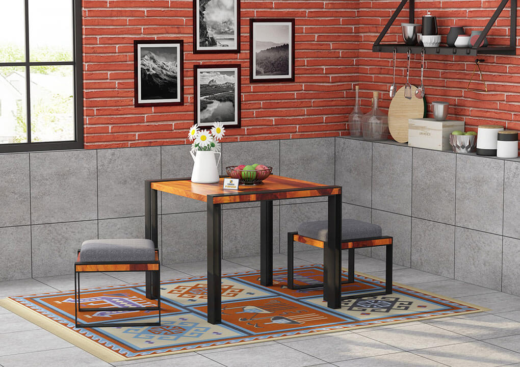 Milate-2-Seater-Dining-Set-Black-Honey-Gray_1