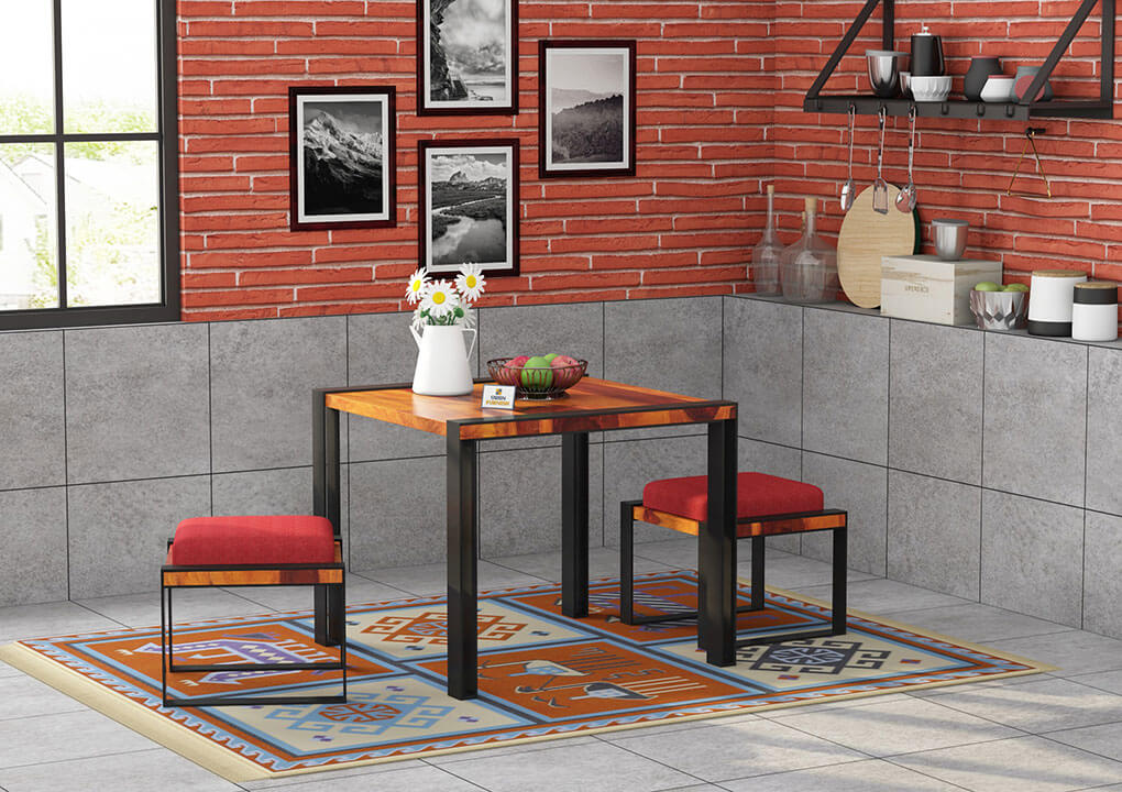 Milate-2-Seater-Dining-Set-Black-Honey-Red_1