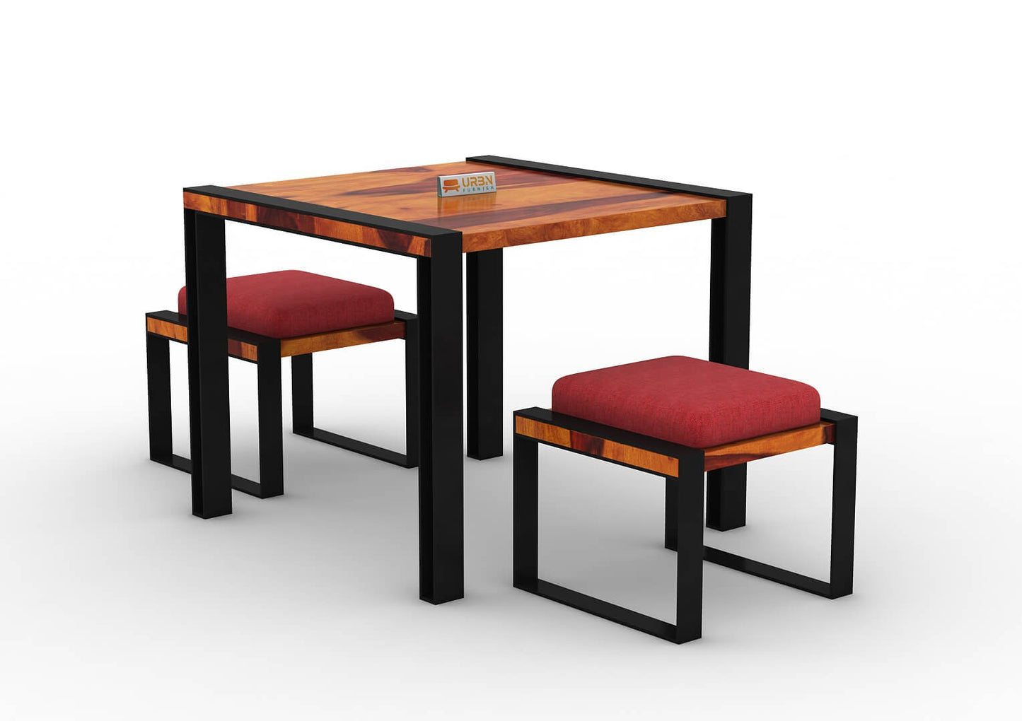 Milate-2-Seater-Dining-Set-Black-Honey-Red_3