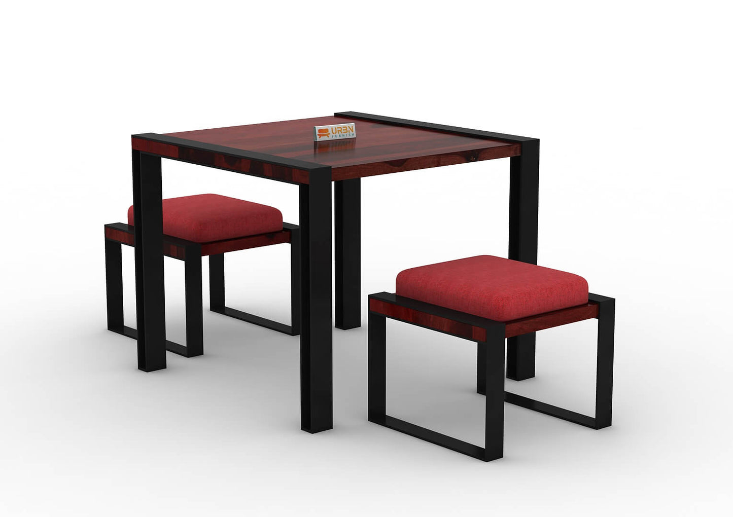 Milate-2-Seater-Dining-Set-Black-Mahogany-Red_3